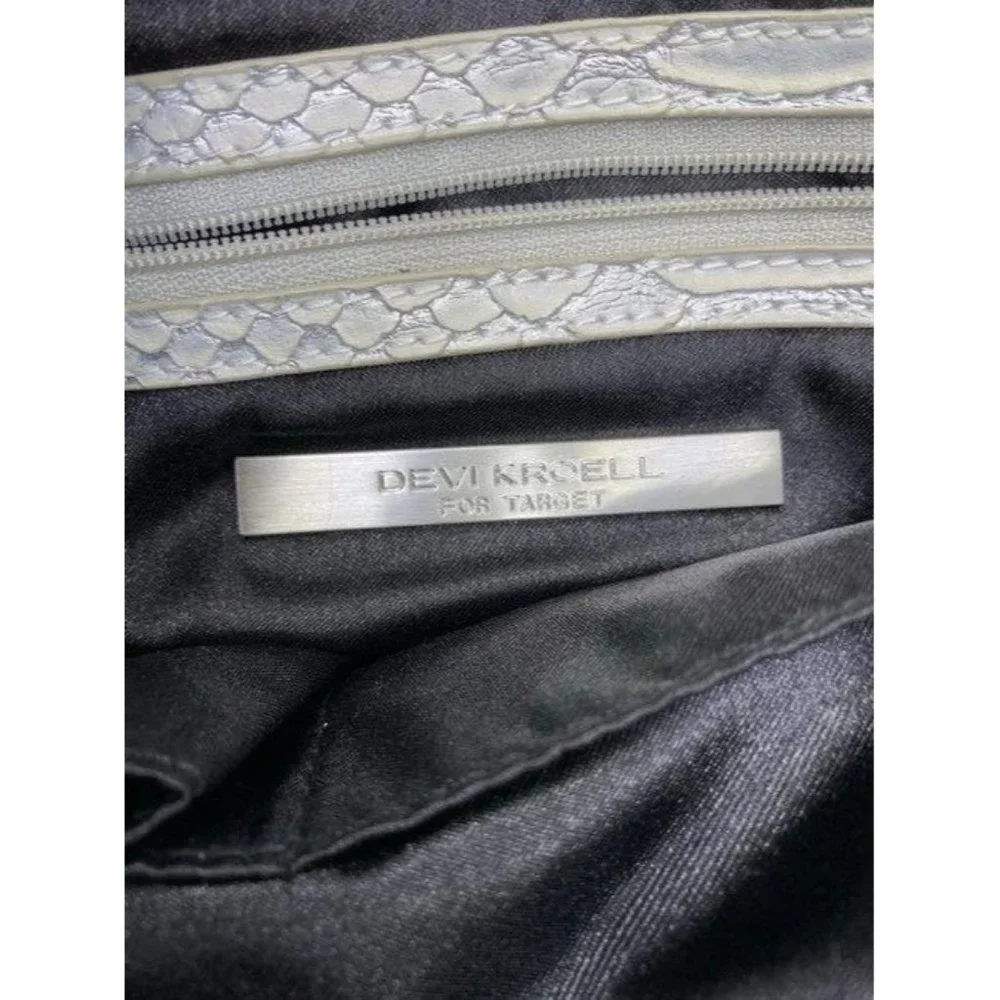 Devi Kroell Shoulder Bag Black Nylon Fabric Tote